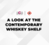 Contemporary Whiskey Shelf