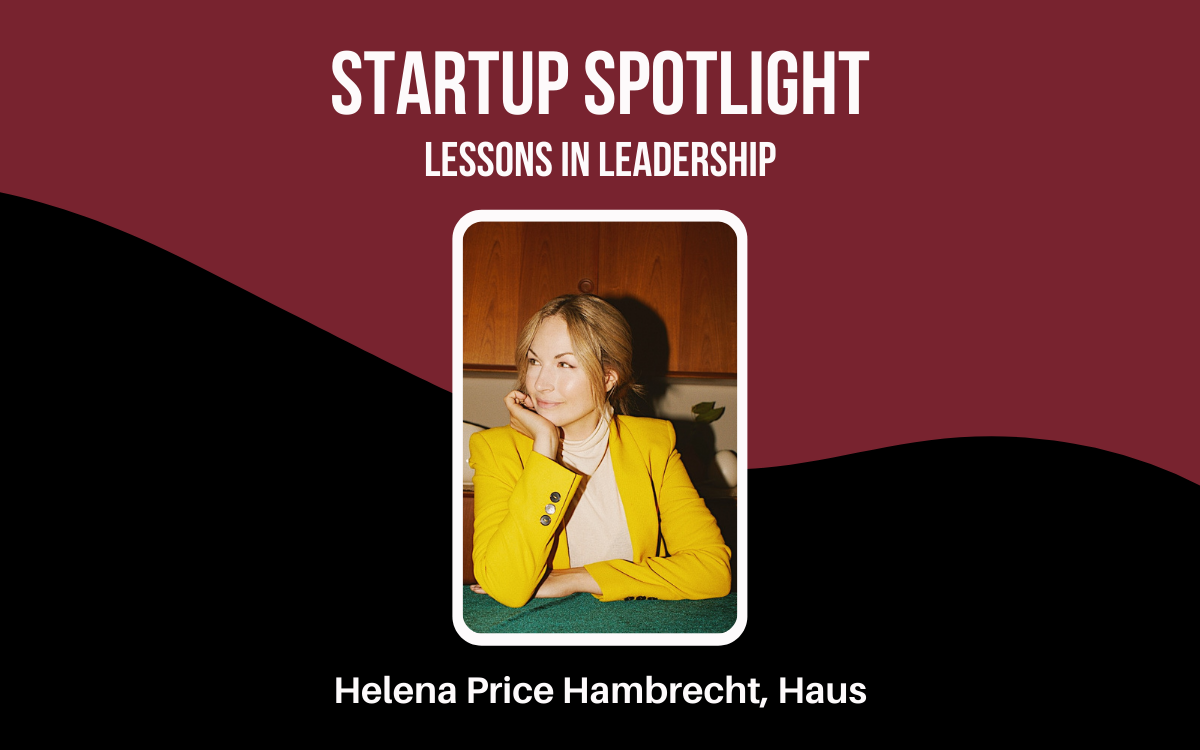 Startup Spotlight: Helena Price Hambrecht, Co-Founder and CEO of ...