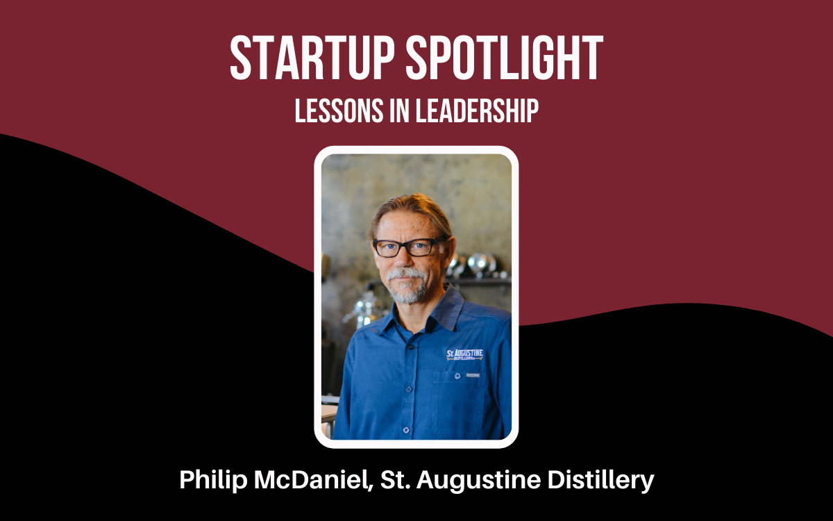 Startup Spotlight Philip Mcdaniel Ceo Of St Augustine Distillery